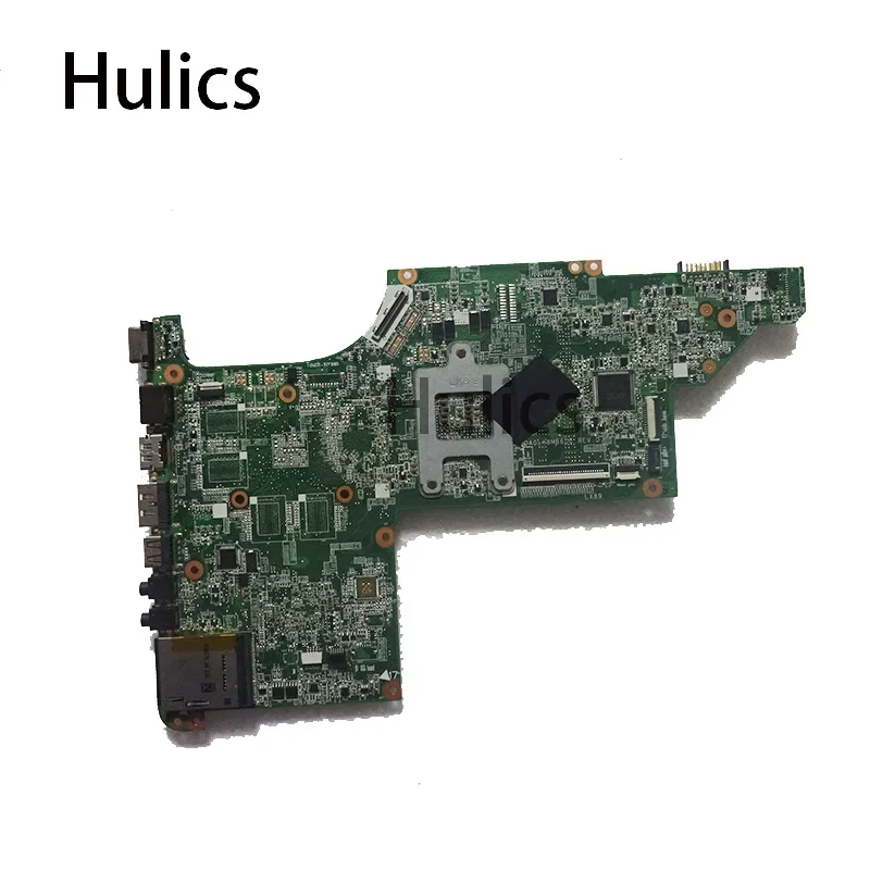 Hulics ใช้แล้ว 605496   สําหรับ HP Pavilion DV7 DV7-4000 แล็ปท็อป DDR3 605496 -001 บอร์ด DA0LX8MB6D0