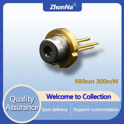 980nm 300mW Laser Land 5.6mm TO18 Nie Pd Na Podczer Wień IR Lazer Diody Laserowej LD Wielo-t Night Vision Fill Light, Aiming