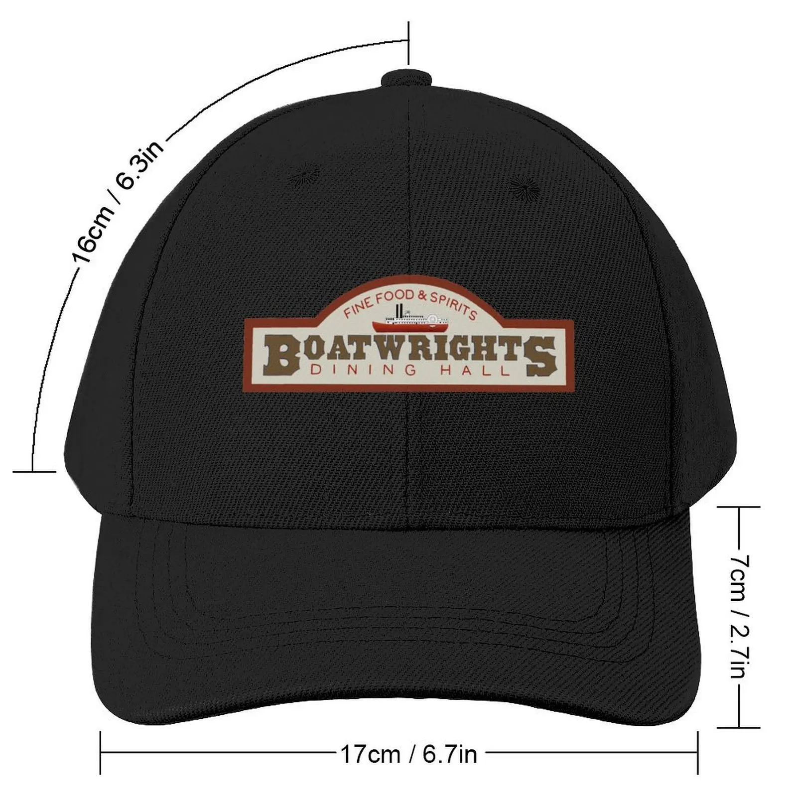 Port Orleans Riverside Boatwrights Dining Hall Baseball Cap Dropshipping Hat Man Luxury Women Hats Men's