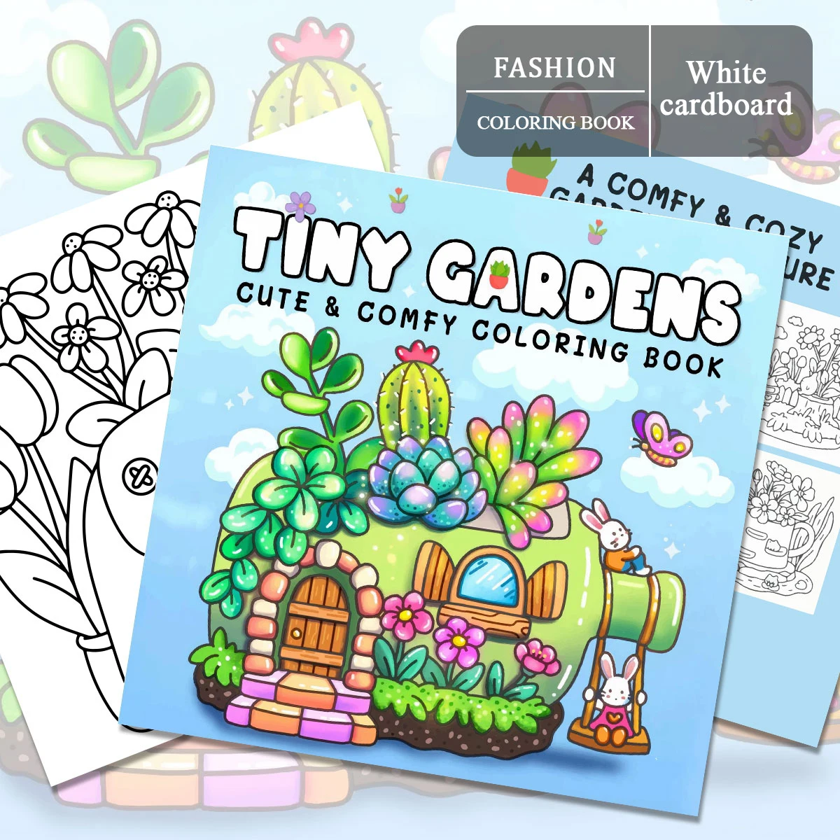 Cat Life Coloring Books, Lively Scenes, Easy Coloring, For Home Parent - Child DIY, Relax, Unwind, Boost Creativity