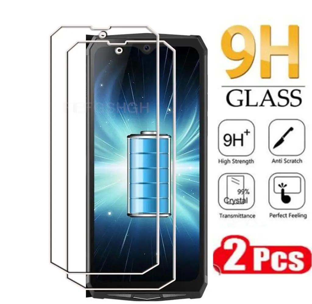 2PCS Protection Tempered Glass For Blackview BV9100 6.3\