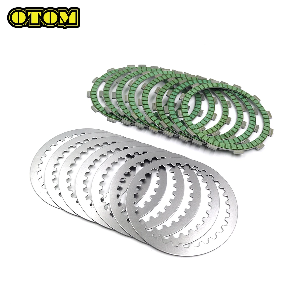 Motorcycle For ZONGSHEN Clutch Friction Plates Steel Disc Fibrous Set NC250 NC450 AVANTIS ENDURO MOTOLAND KAYO BRZ Pit Dirt Bike