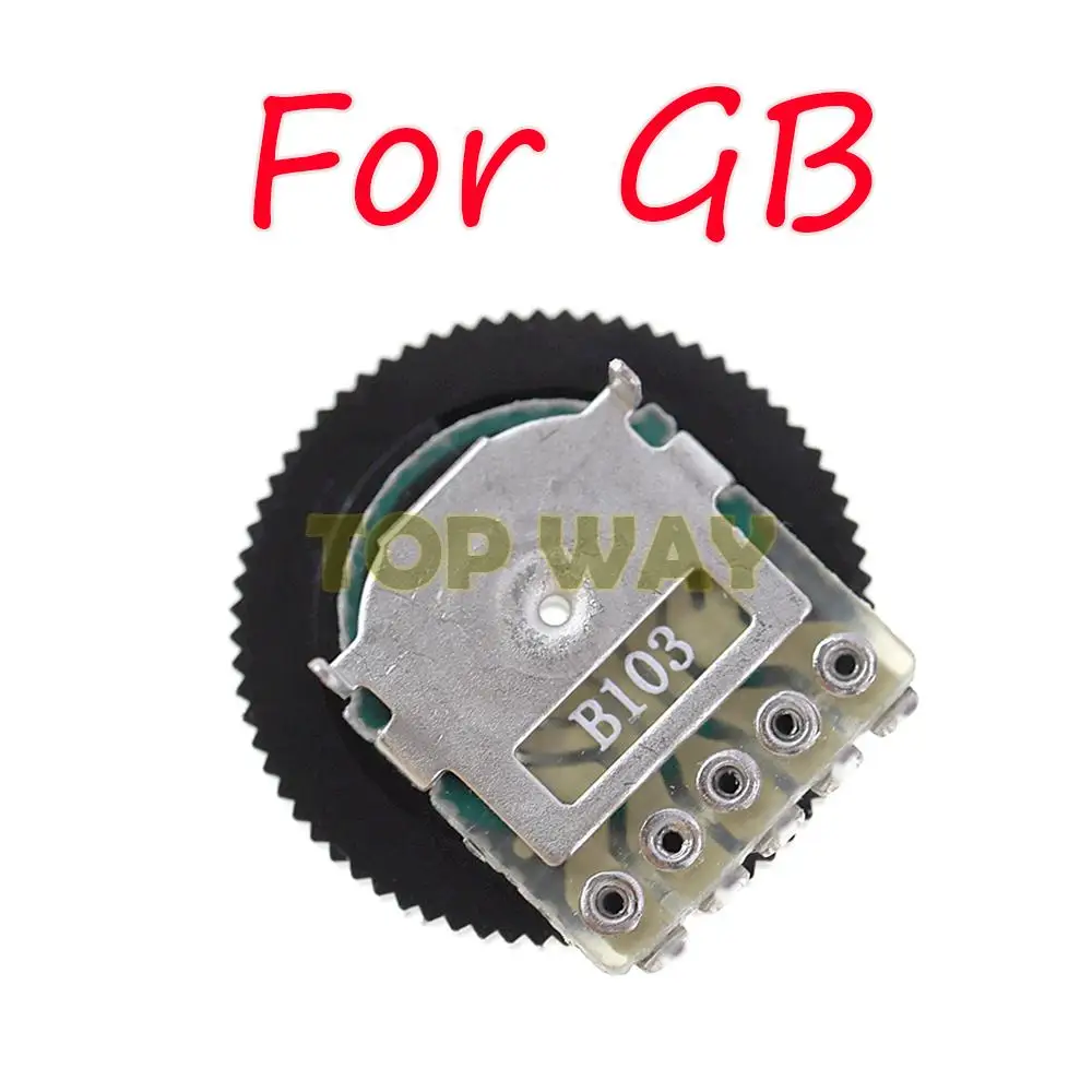 50 Buah Pengganti untuk GBA GBC Tombol Sakelar Volume Potensiometer untuk Gameboy Klasik untuk GB Klasik DMG