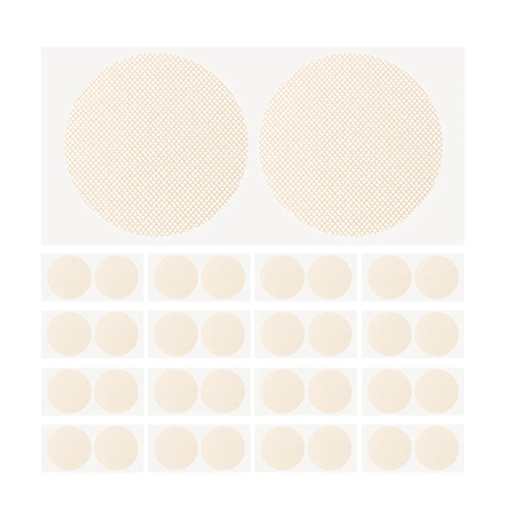

100Pairs Skin-Friendly Breathable Disposable Nipples Patches Comfortable Strong Adhesive Portable Male Nipples