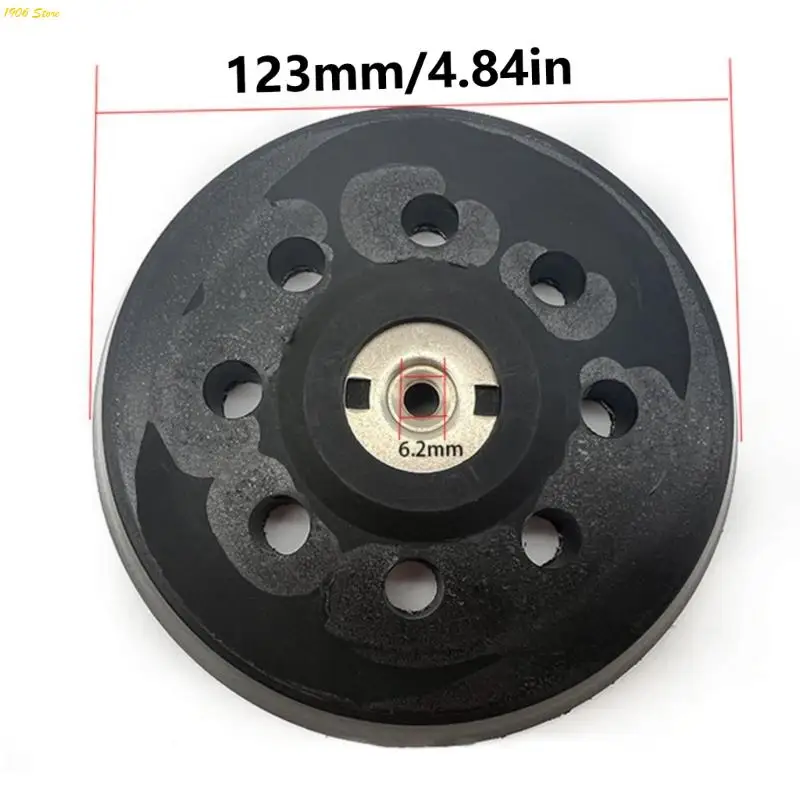 Đĩa chà nhám 631220000 mới 125mm 8 lỗ chà nhám lỗ cho SXE 425