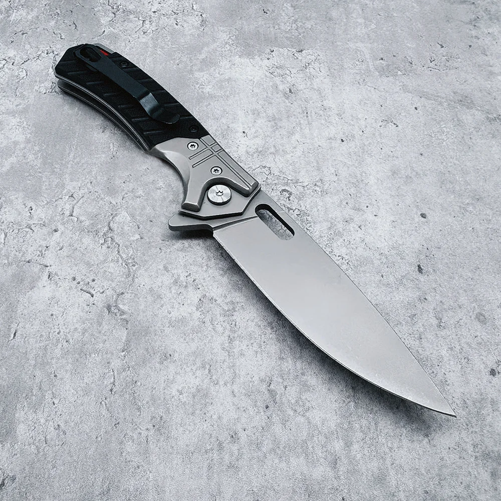 

M1 Emergency Portable Tool 5Cr13MoV Blade G10 Handle Foldable Knife Outdoor EDC Knives Daily Use Tool