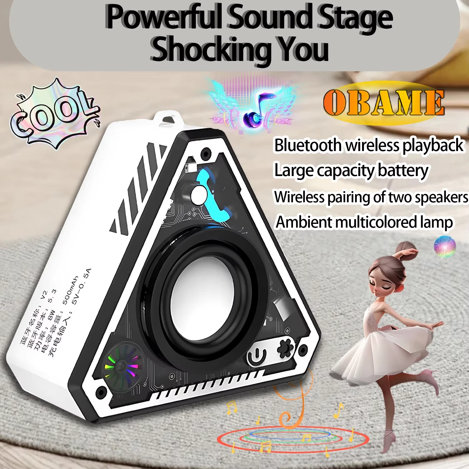 Portable Tws Blueto…