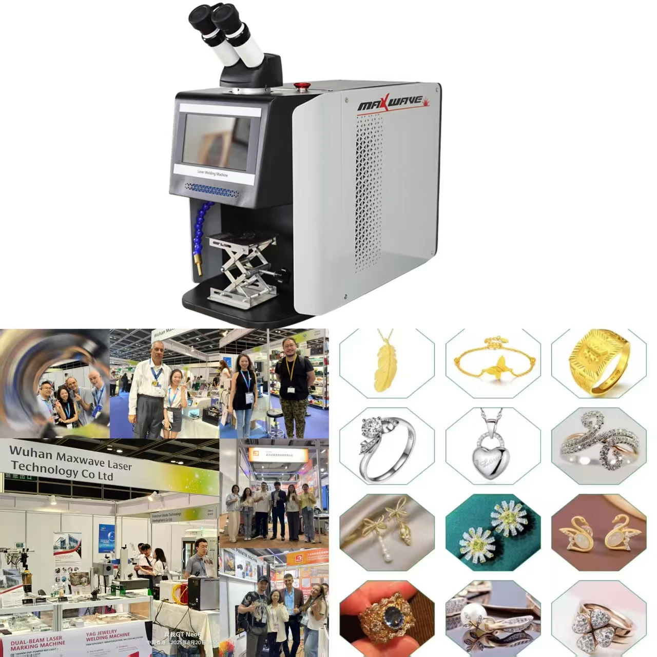 

Laser jewelry welding machine Maxwave revolutionary jewelry technology 200w small laser gold jewelry laser welding machine