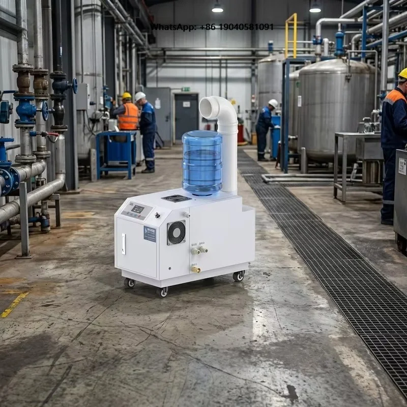 Wetwells Electric New 6Kg/h Ultrasonic Humidifier for Industrial Greenhouse Planting with Water Shortage Protection