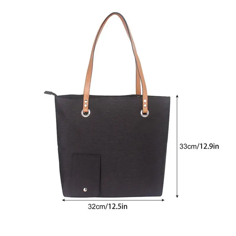 Wine Canvas Bag WithHidden Insulated Compartment Fashionable Casual Beach Tote Handbag For Outdoor Beaches