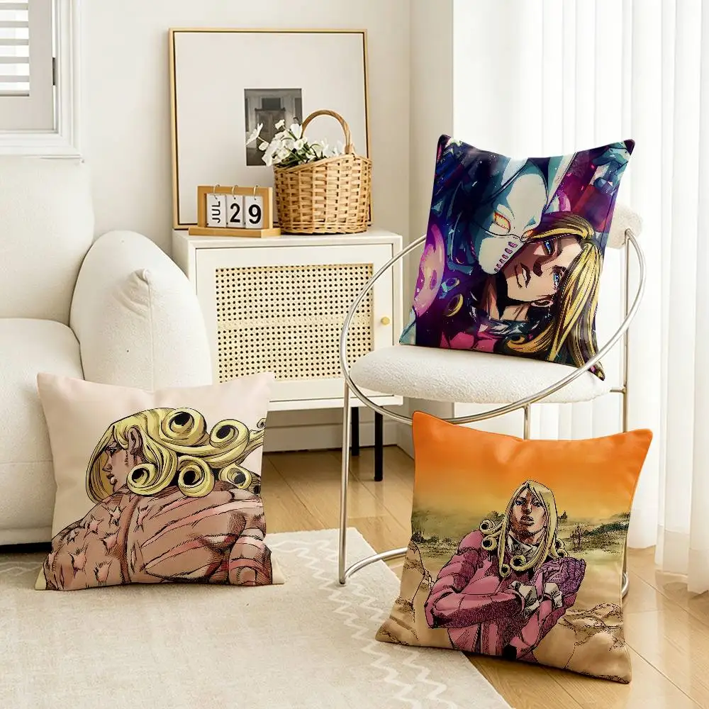 Jojo Funny V-Valentine Cheap D4C Custom Double Sided Print Square Pillow Cushion Cover