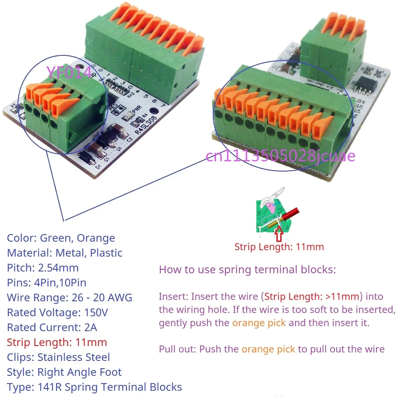 NPN PNP DI DO Module 141R RS485 Modbus Remote Input Output Spring Terminal Block for DC 12V 24V Automation Control