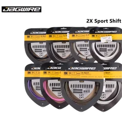 JAGWIRE 2x Sport Shift Cable Mountain Bike Road Bike 2x Transmission Line Set Speed Control Line Pipe For Shimano and SRAM