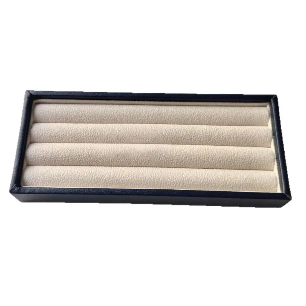 

Органайзер для колец и серег из ПУ-вельвета, мини-поднос из фланели для украшений, вместительный держатель для демонстрации ожерелий и ювелирных изделий