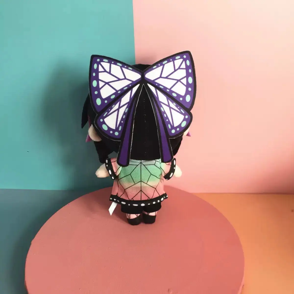 Kochou Shinobu giocattoli di peluche 20 cm bambini Douma bambola di pezza Natale Kamado Tanjirou peluche cuscino regali di compleanno decorazione delle ragazze