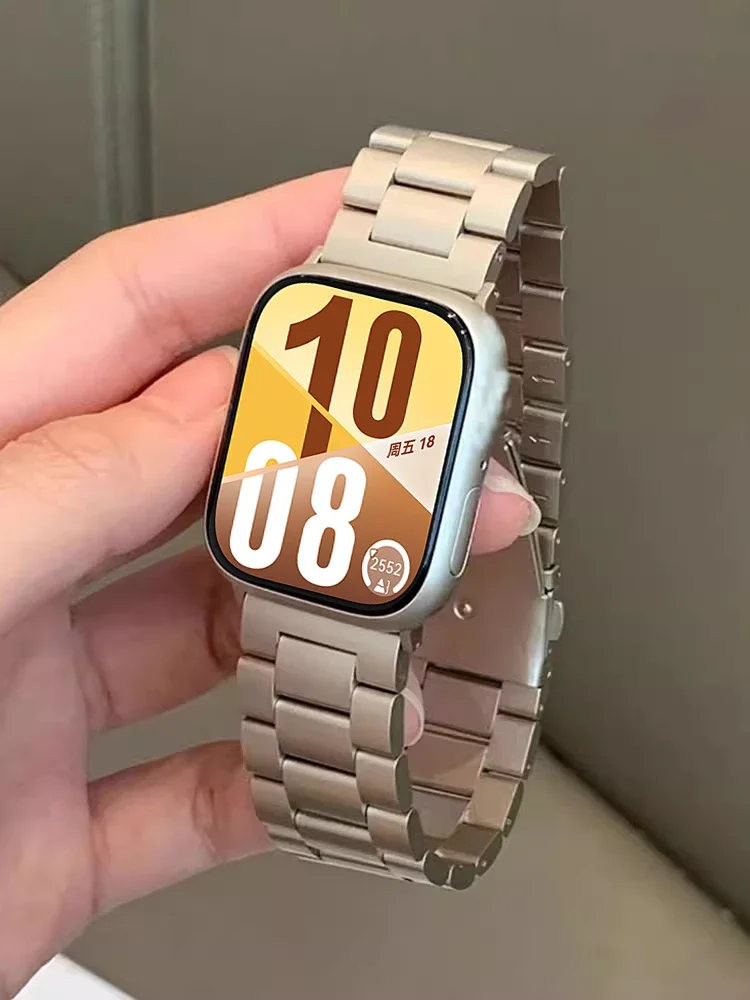 حزام من الفولاذ المقاوم للصدأ لساعة هواوي فيت 3 2 4Pro سوار كوريا للرجال والنساء حزام ساعة معدني لهواوي Fit4 Fit4pro Fit3