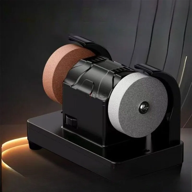 

Настольный электрический точильный станок для ножей (грубая и тонкая заточка), малые полировальные инструменты, 220В, электроинструмент для шлифовки