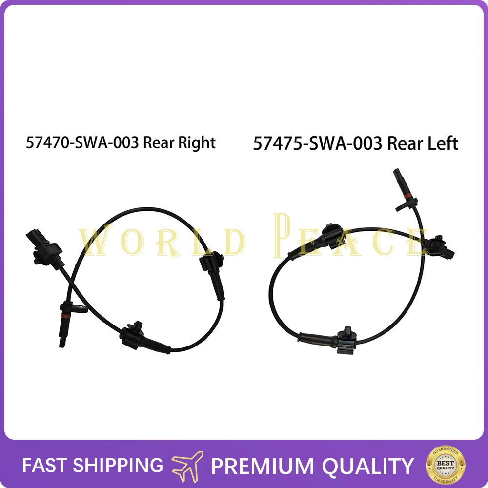 

57470-SWA-003 57475-SWA-003 Rear Left Right Wheel Speed ABS Sensor For Honda CRV CR-V 07-11