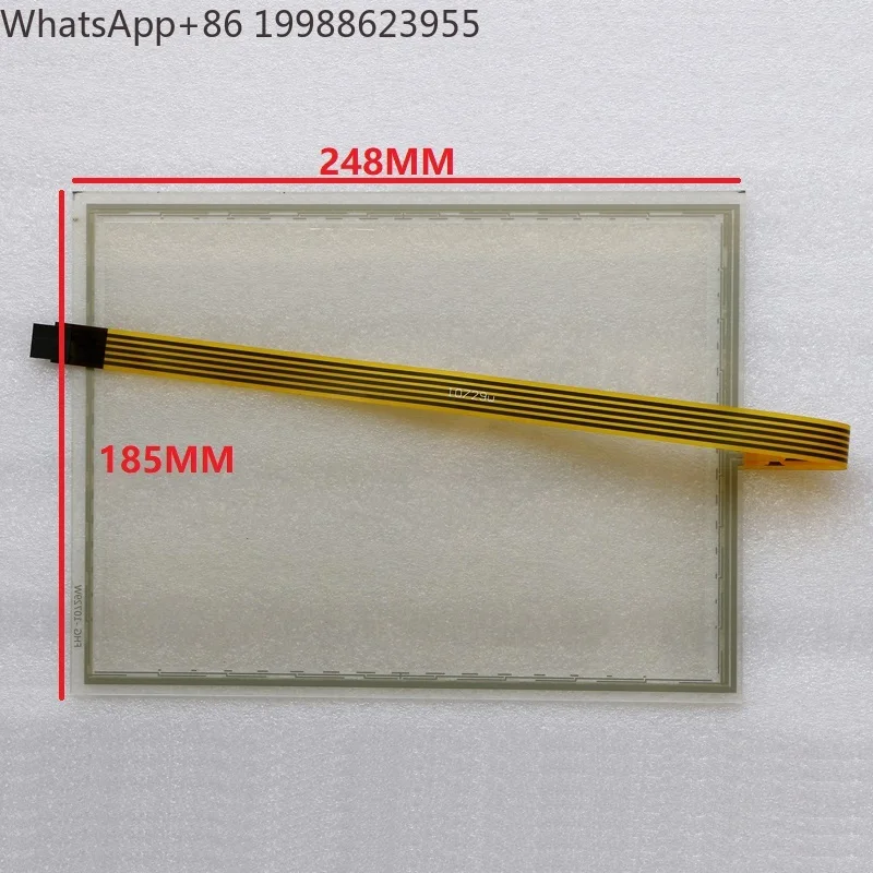 For P/N:F5-10422AFA-BF Resistive Touch Screen Panel Glass 248*185mm