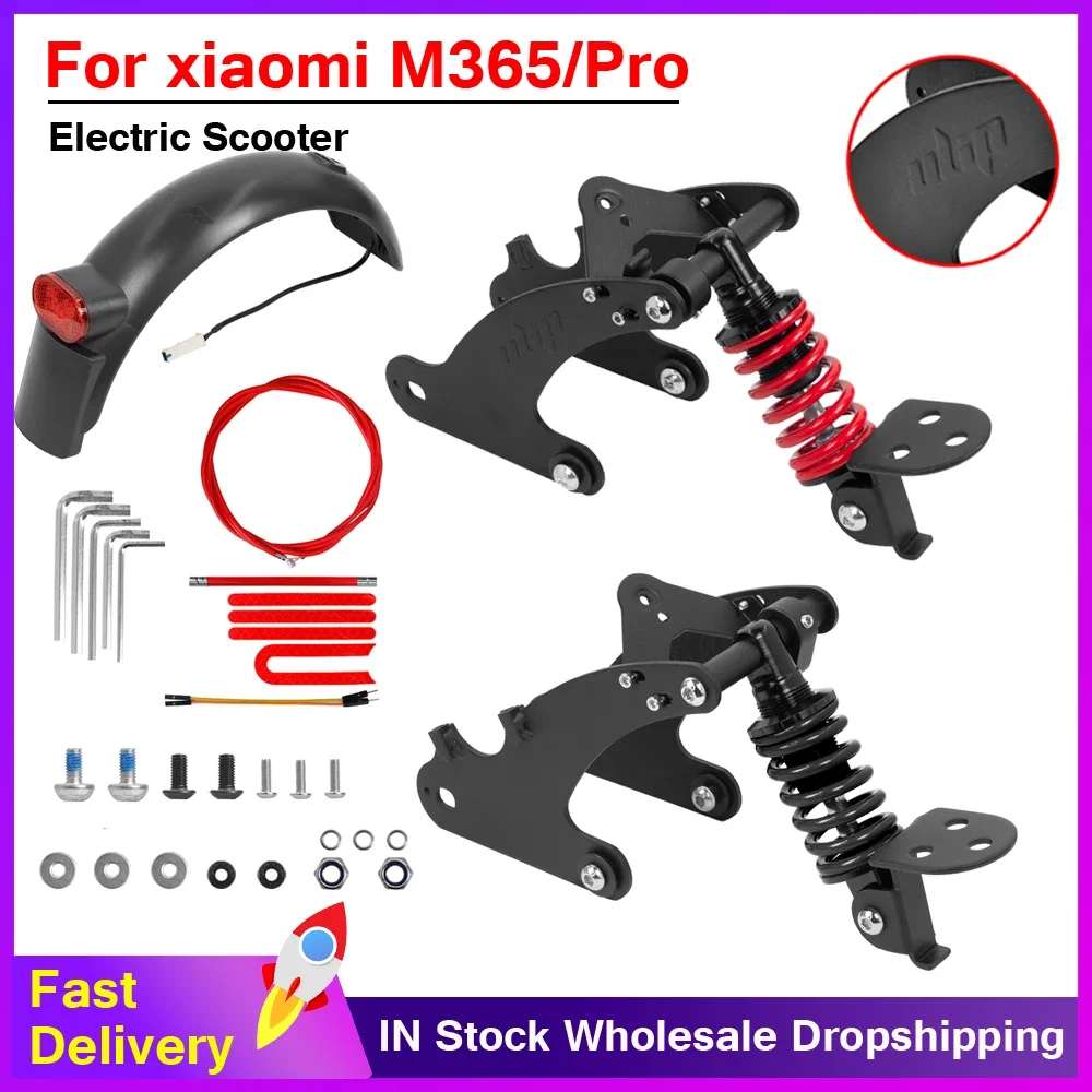 

Rear Suspension Fork for Xiaomi M365 Pro Pro2 Electric Scooter High-density Rear Shock Absorber Shock Absorption Accessories