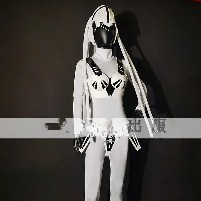 

headdress suit nightclub ds female Science and technology costume led