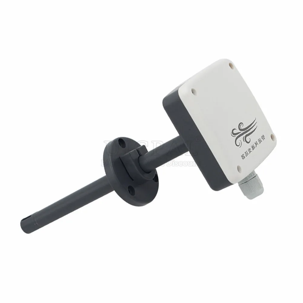 10M/S Duct Air Velocity Sensor RS485 0-5V 0-10V 4-20MA Output High Precision Air Volume Measuring Instrument Transmitters