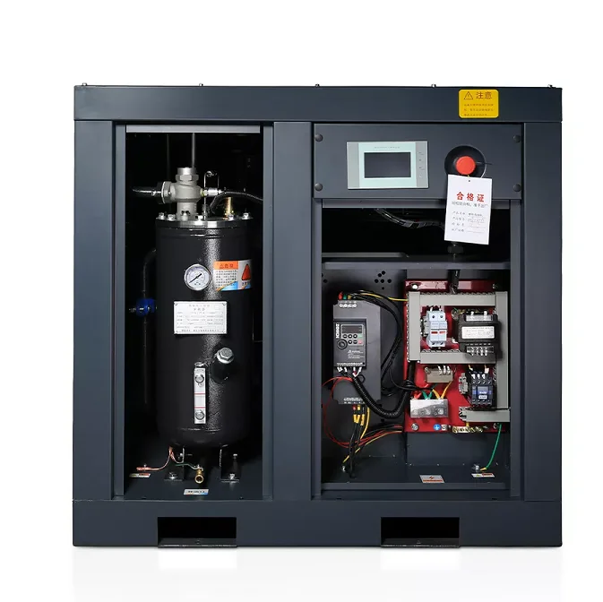 YYHC-220kw 0.7MPa-1.2MPa Fixed Speed Drive Low Noise Direct Driven Screw Type Air Compressor