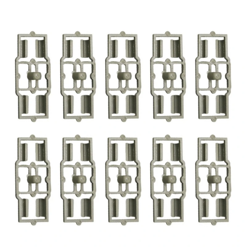 

652F 10 Pack Lower Door Weatherstrip Plastic Engine Hood Mounting Seal Retainer Fastener Clips Front Rear For R46 51717006757