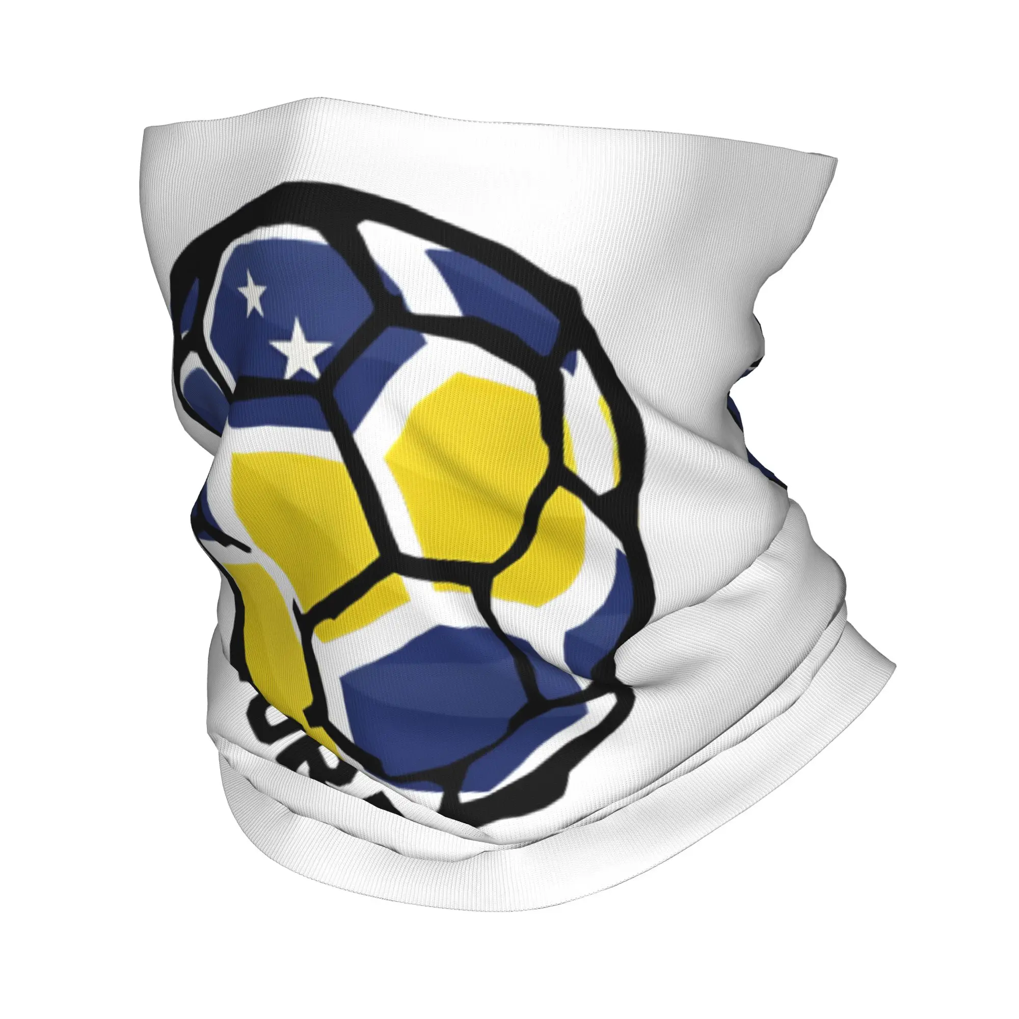 

Curacao Soccer Sport Bandana Neck Cover Printed Football Flag Mask Scarf Multi-use Balaclava Riding Unisex Adult All Season