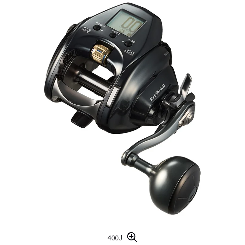 Japan SEABORG 400JL Electric Reel With Mag Max Motor High Speed Retrieve For Deep Sea Handheld Jigging