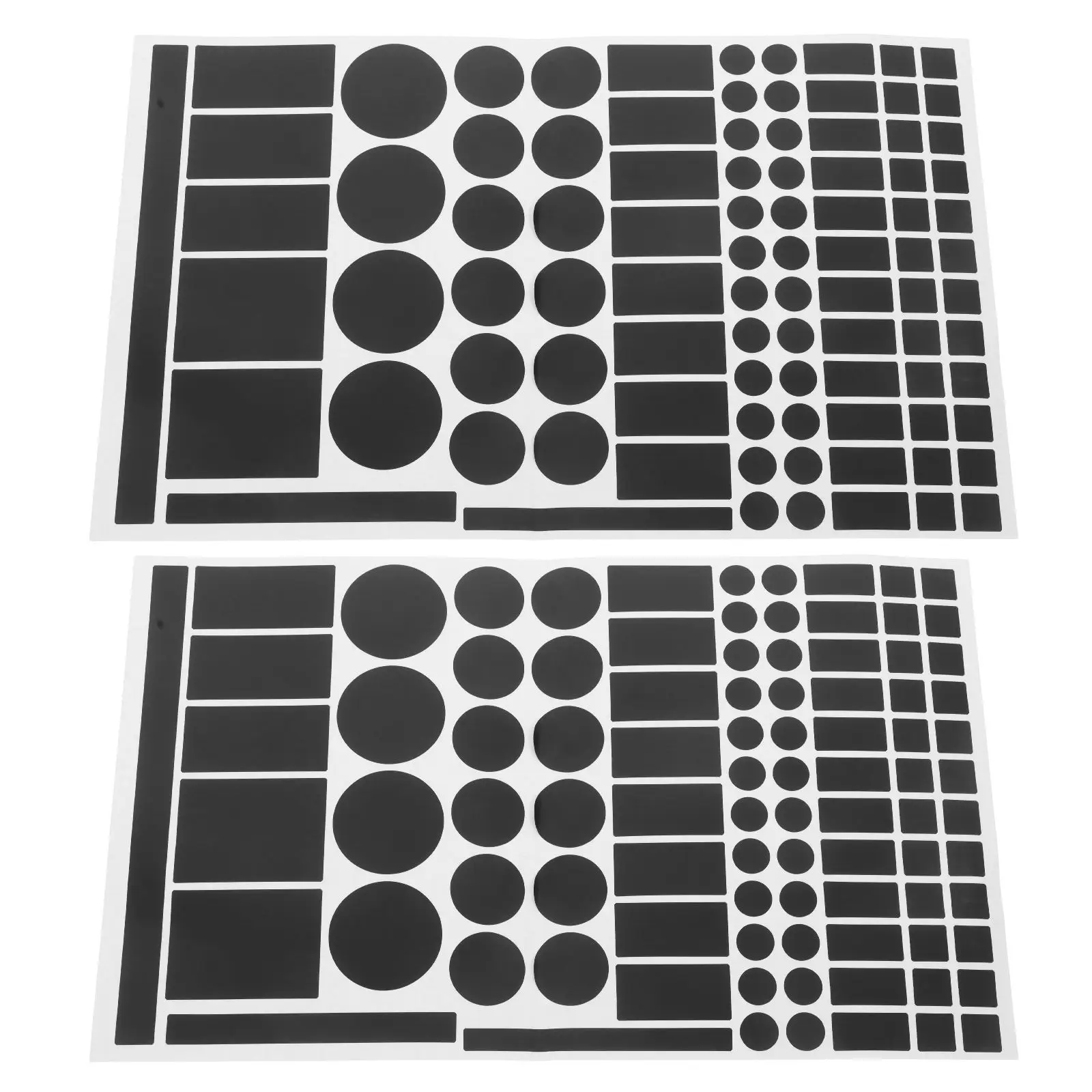 

2Pcs Blackout Black Block Electronics Sheet Electronic Strips AntiGlare Sticker NoResidue