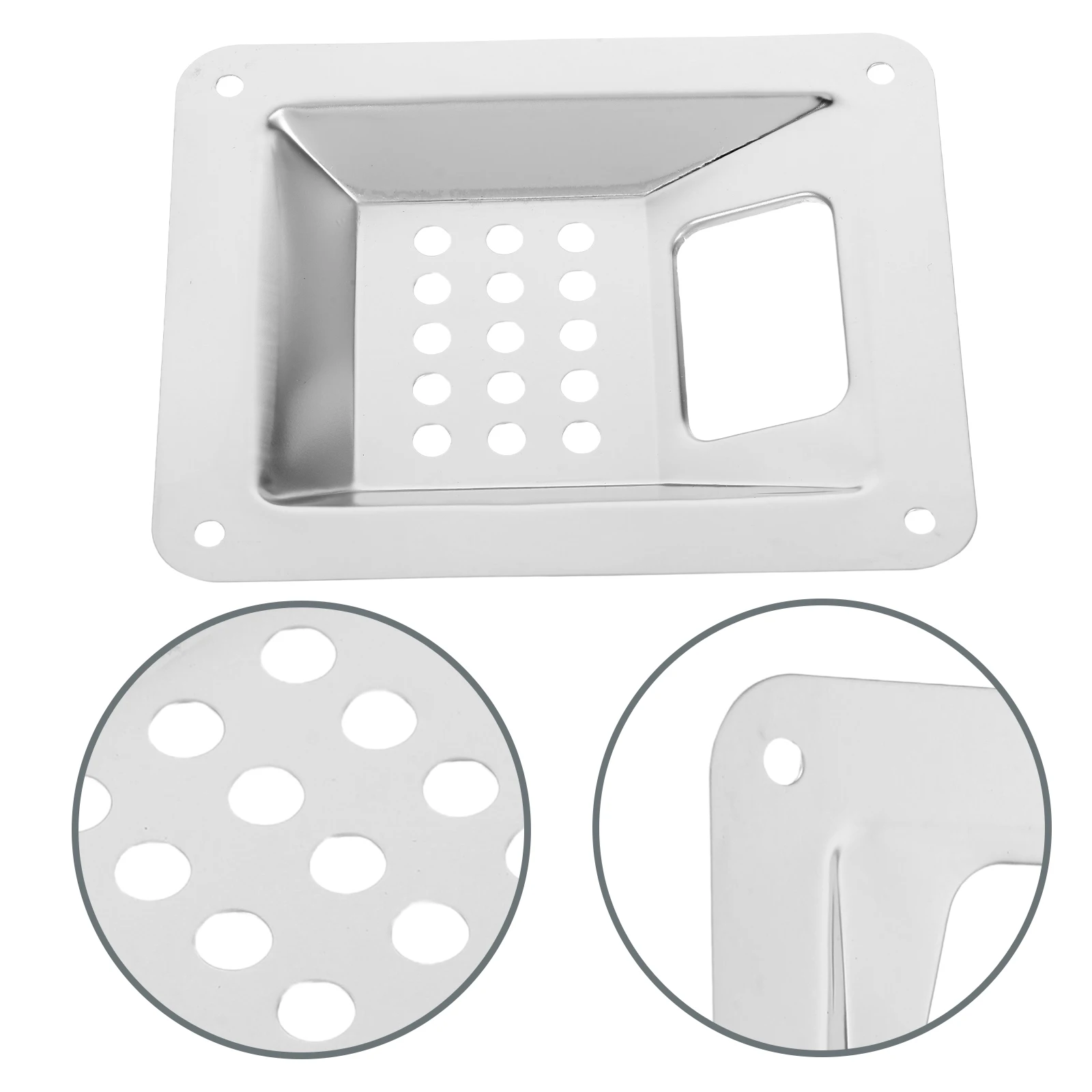 

Outdoor Trash Can Accessories Holder Cigar Ashtray Garbage Cigarette Bin Stainless Steel Mesh