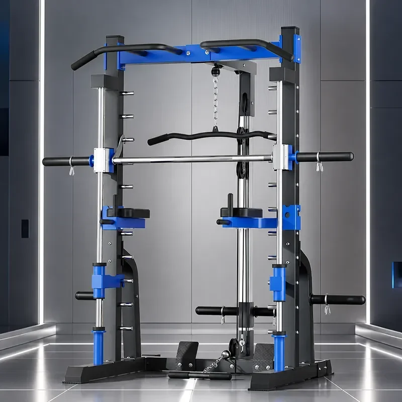 for Const Smith Machine Gantry Frame Household Bird Squat Bench Press Multi-functional Comprehensive Training Equipment