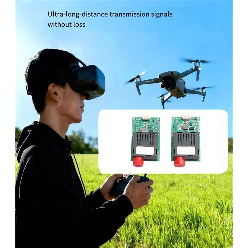 【SURPISE】Fiber Converter Singlemode FC/UPC 1 Channel TX/RX Video+ UART& TTL& SBUS To Optic Controller Conversion Module