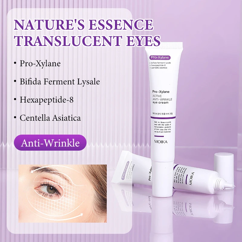 MOIKA pro Xylane Active Anti-Wrinkle Eye Cream Retinol Firming Skin Fade Fine Lines Reduce Puffiness Brighten Eye Skincare
