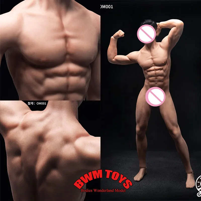 

OCTPLY OM001 1/6 Scale Male Soldier Super Movable Flexible Muscle Body 12Inch Realistic Painting Action Figure Doll