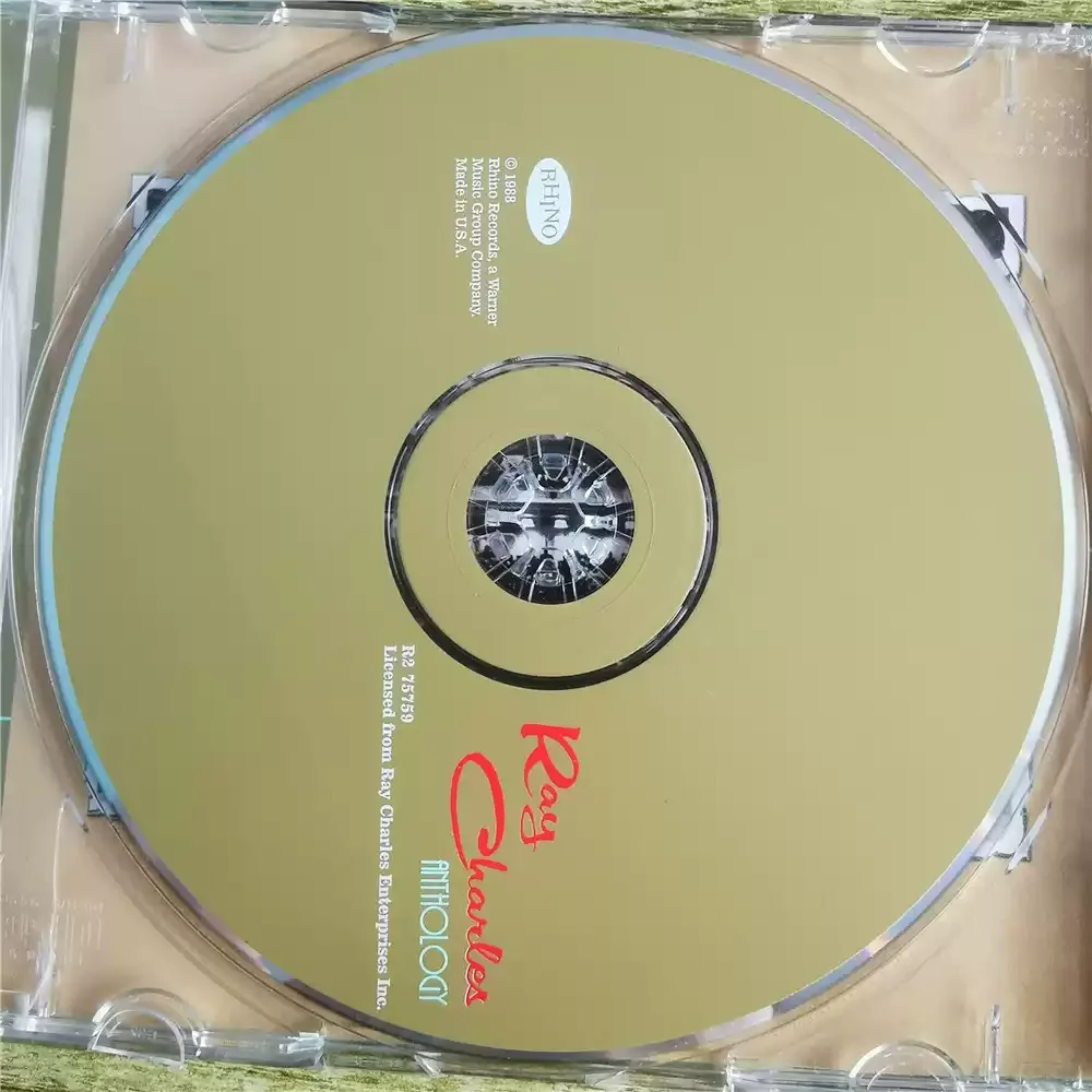 CD  Ray Charles Anthology Reissue / Compilation version by third-party labels after 2000