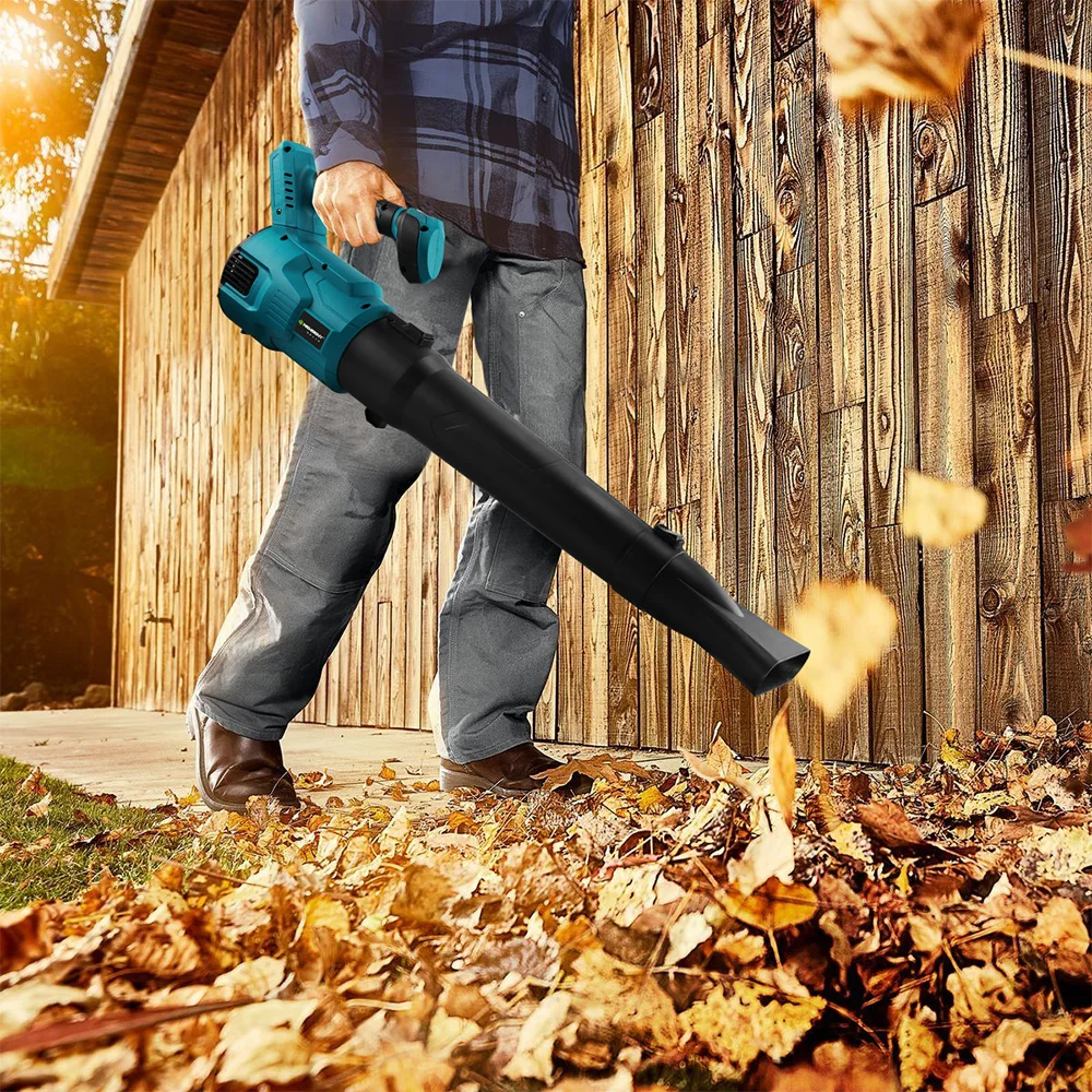 NEWBENY 30000RPM ブラシレス電動送風機 80 メートル/秒 3 ギアコードレス雪葉クリーナーガーデン電動ツールマキタバッテリーピン