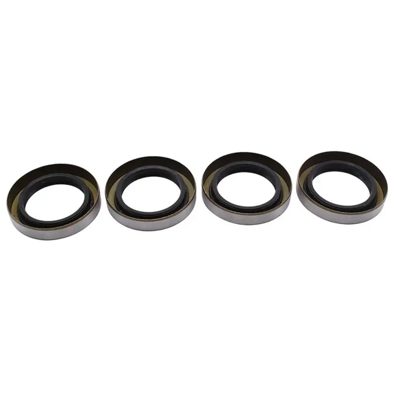 A64P-4Pcs Trailer Hub Grease Seals Kit For E-Z Lube 3500 Lbs Axle 1.719 X 2.565 - 22028 Regular Axle Hubs/Drums 10-36/22333TB