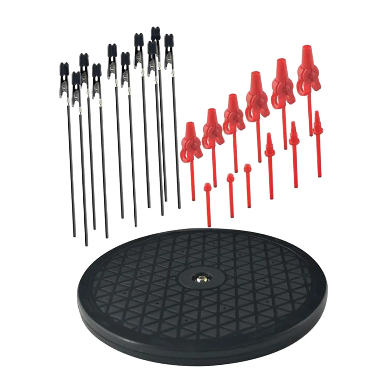 

Model Painting Stand Base Holder 360 Rotating Alligator Clip Sticks Set Airbrush