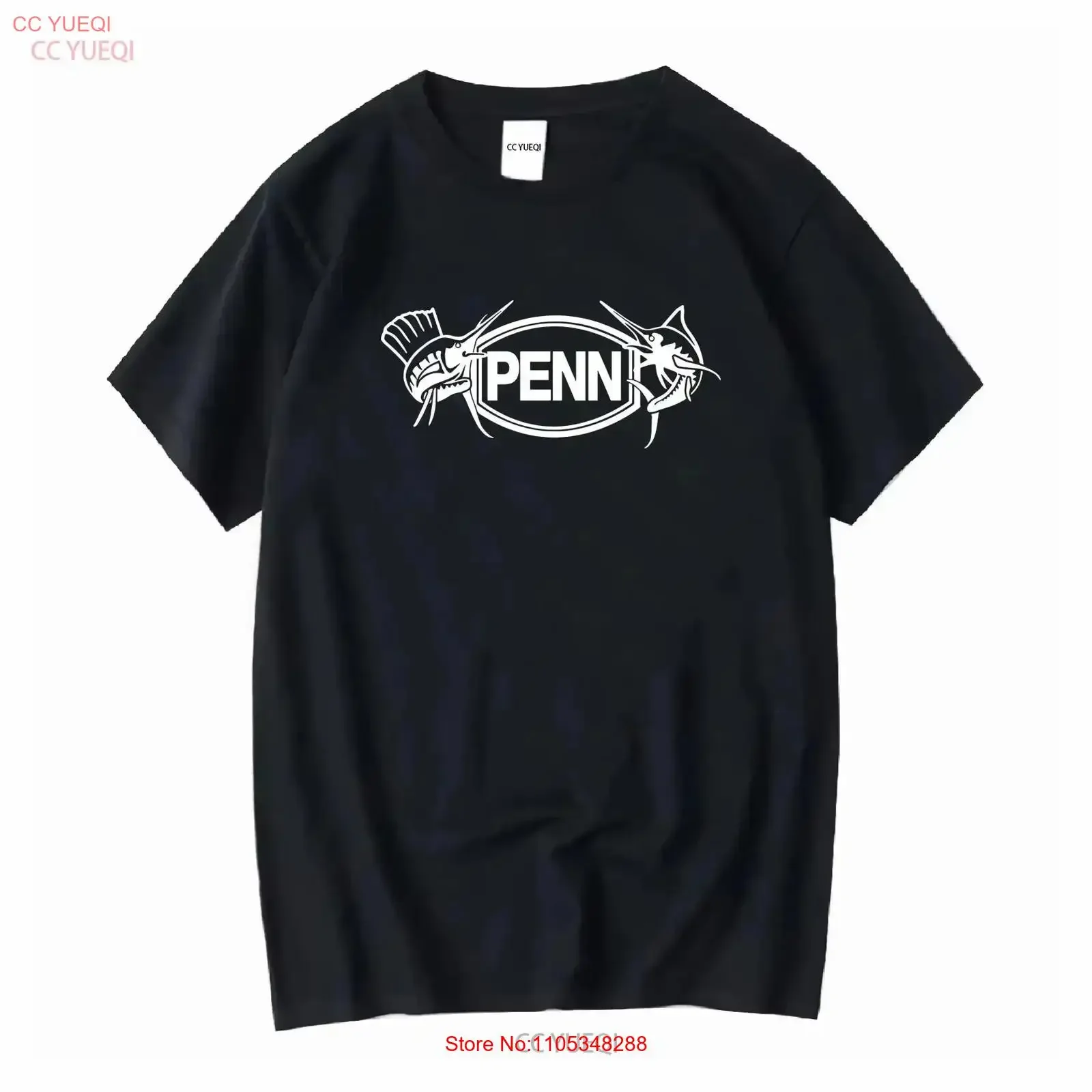 New PENN Fishing Logo T shirt Funny Size S to 5XL vintage Washed Comfortable designer clothes Versatile Soft graphic vintage