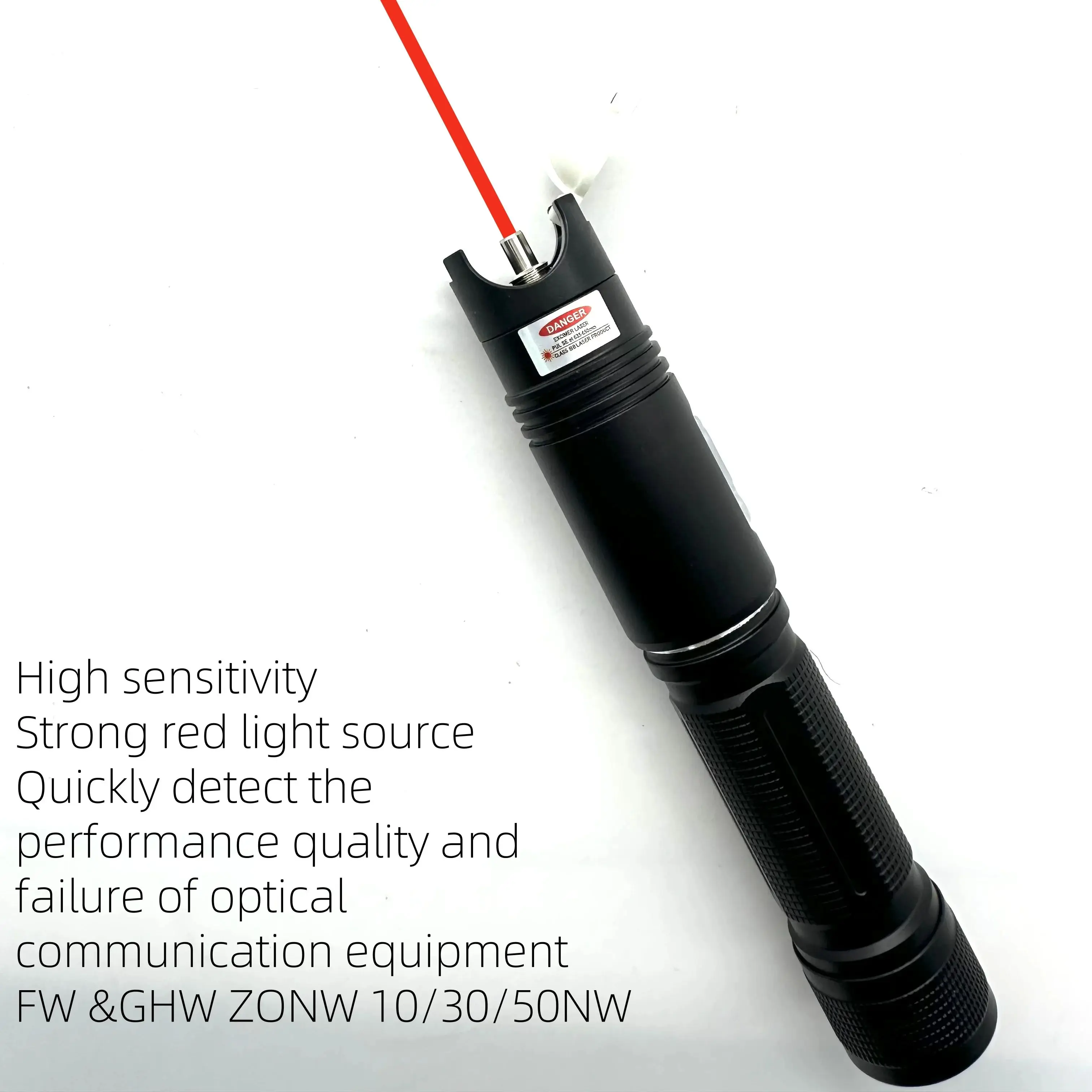 Akumulator 18650 VFL1200mAh, czerwony wskaźnik laserowy 10/30/50mW, ceramiczny rdzeń, kabel optyczny, duża pojemność, wyjątkowo długa żywotność baterii. — zdjęcie produktu 7