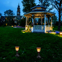 10pcs Solar Lawn Light Base Outdoor Lamp Holder Abs Sturdy Ground Mount For Garden Pathway Courtyard Patio Landscape Lighting