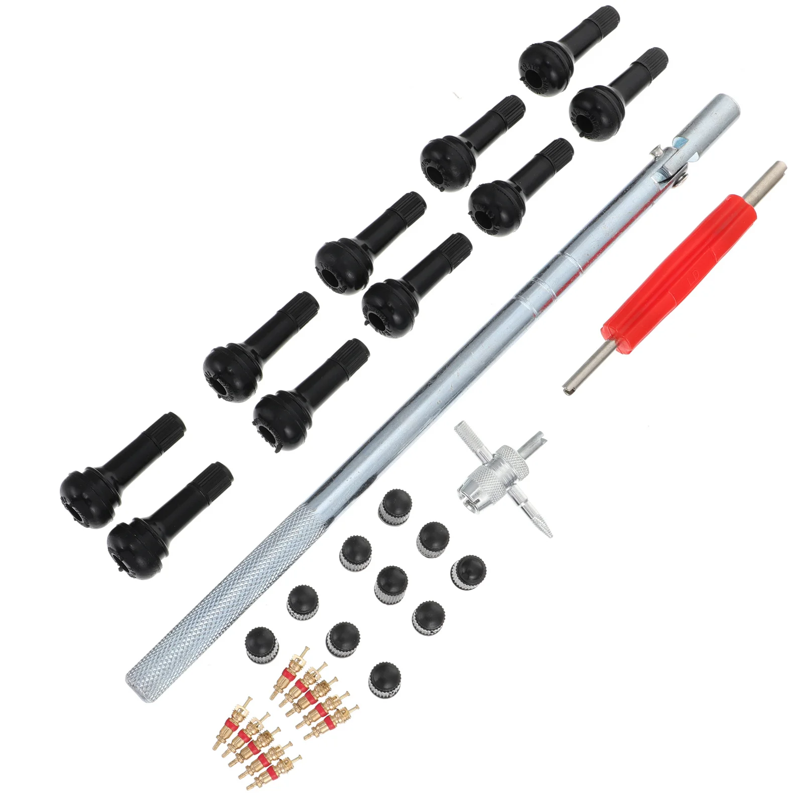 

1 set Tire Stem Tool Kit Durable Tire Core Removal Installation Set For Car Motorcycle Bike Off-Road Vehicles Tyre Stem Puller