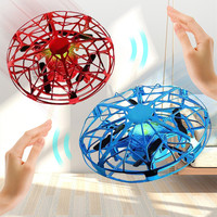 Colorful Anti-collision Flying Helicopter Magic Hand UFO Ball Aircraft Sensing Mini Induction Drone Kids Electric Toy Gift