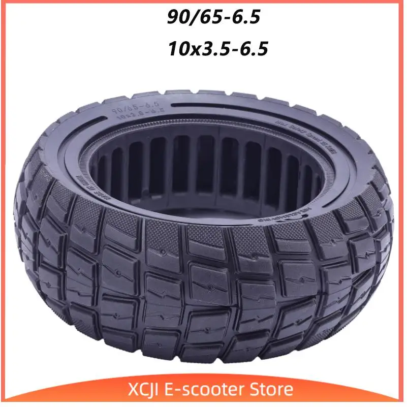 

90/65-6.5 10x3.5-6.5 Solid Tire for Dualtron Thunder Kaabo Electric Scooters Off-road Wear Resistant Puncture Proof Tyre