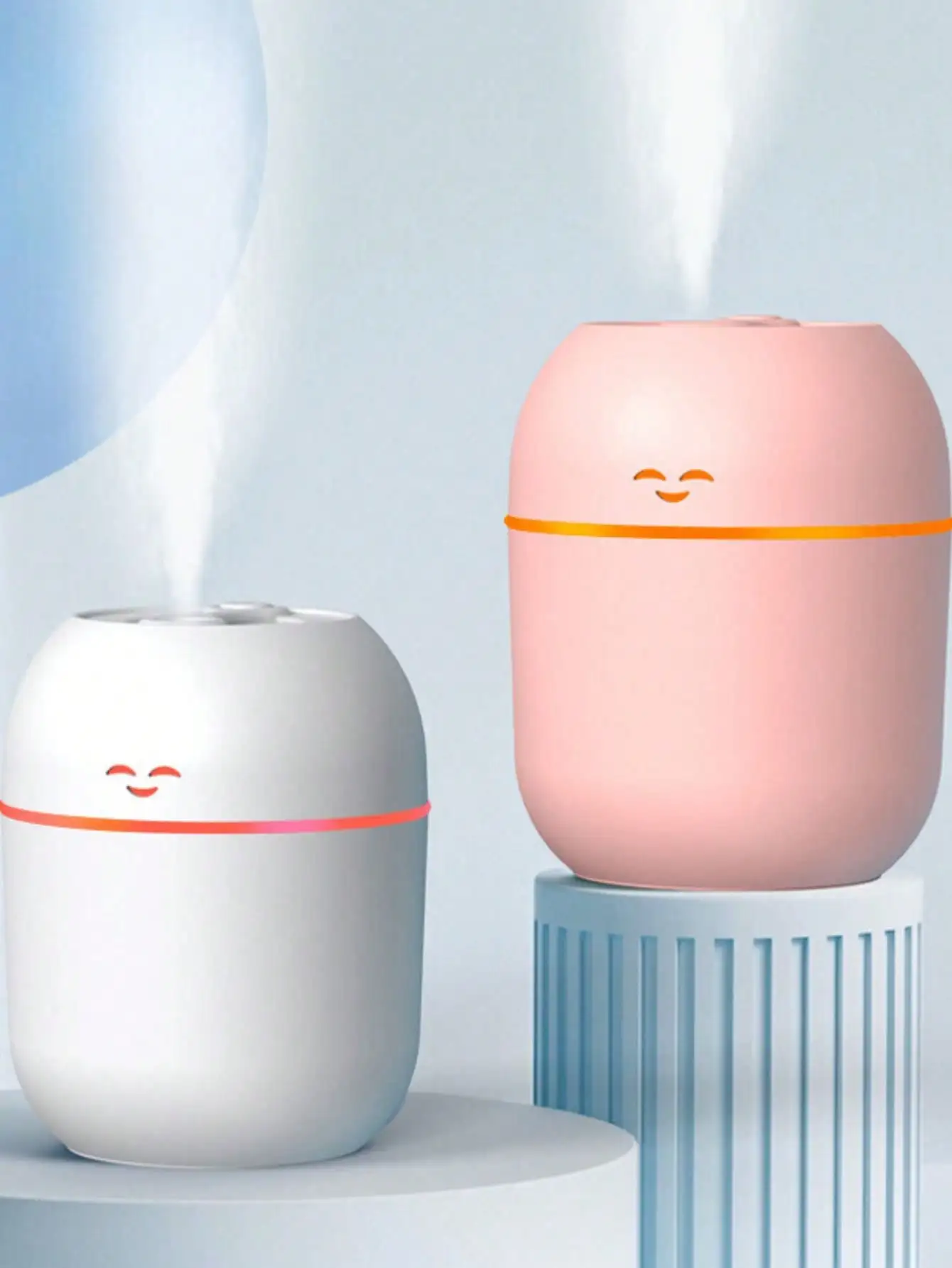 220ML USB Mini Aroma Diffusor Luftbefeuchter mit LED-Licht und Abschaltschutz für Zuhause und Auto, Ultraschall Geräuscharmer Nebelerzeuger – Detail 2