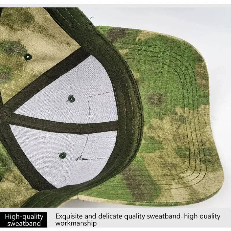 Camouflage Baseball Cap Face Mask Set for Outdoor Hiking Mountaineering Fishing Sun protection Sun Hat Sports Cap