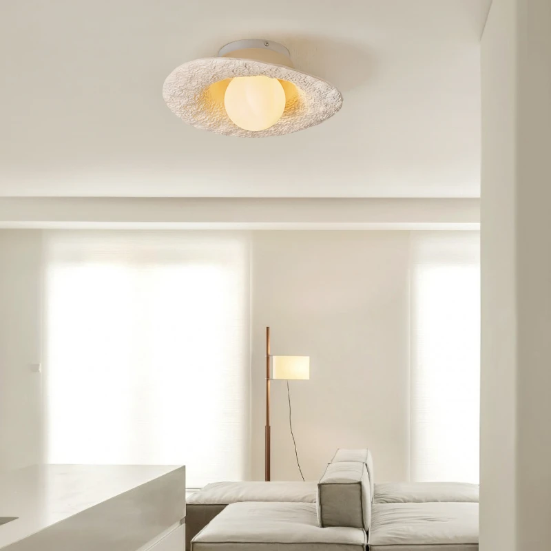 

Cream, quiet wind, Nordic simple and modern ceiling lamp, Japanese B&B, porch balcony, corridor and entrance wall.