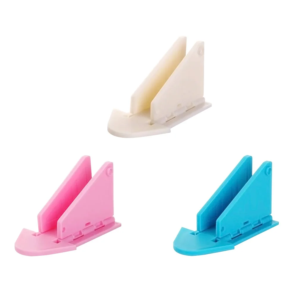 3 قطعة أقفال الأبواب المنزلقة السلامة دائم Abs البلاستيك 3M لاصق أمان قوي للنوافذ أبواب خزائن فناء انزلاق الباب #4